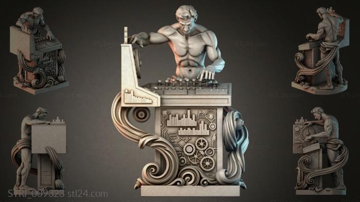 Various figurines (STRI_009323) 3D models for cnc