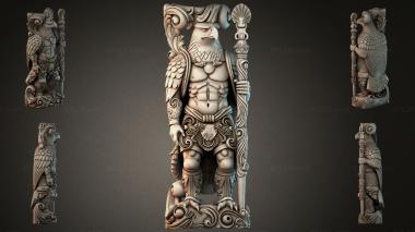 Various figurines STRI_009325 3d model