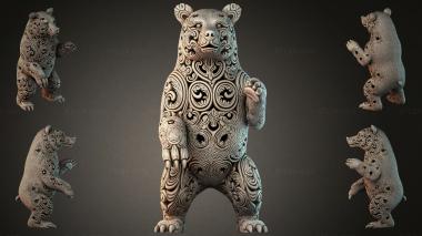 Various figurines STRI_009333 3d model