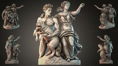 Various figurines STRI_009351 3d model
