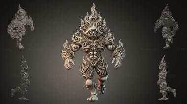 Various figurines STRI_009366 3d model