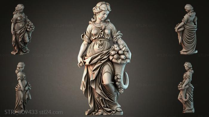 Статуэтки разные (STRI_009433) 3D модель для ЧПУ станка