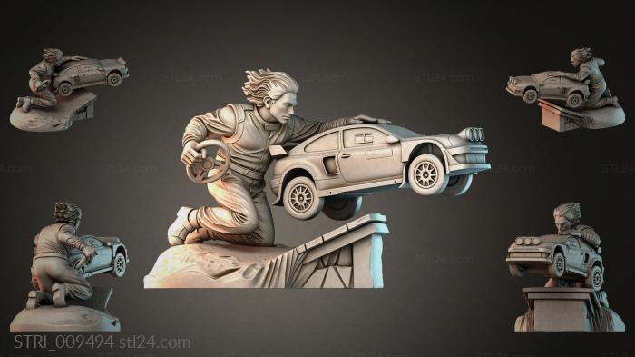 Статуэтки разные (STRI_009494) 3D модель для ЧПУ станка