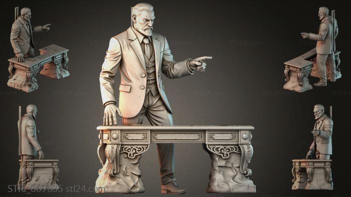 Статуэтки разные (STRI_009635) 3D модель для ЧПУ станка