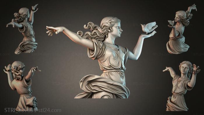 Статуэтки разные (STRI_009651) 3D модель для ЧПУ станка