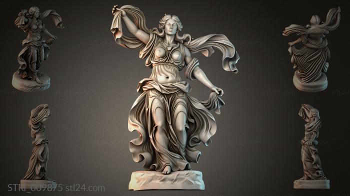 Статуэтки разные (STRI_009875) 3D модель для ЧПУ станка