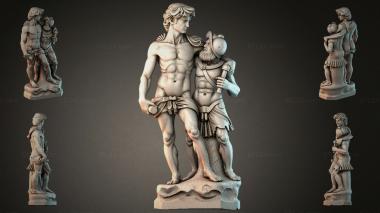 Various figurines STRI_009940 3d model