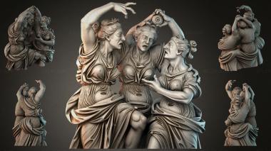 Various figurines STRI_009950 3d model