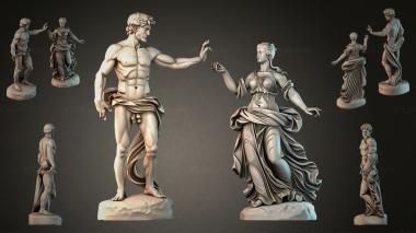 Various figurines STRI_009955 3d model