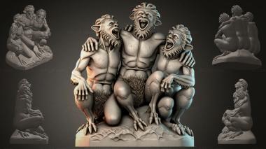 Various figurines STRI_009968 3d model