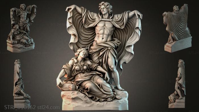 Статуэтки разные (STRI_010162) 3D модель для ЧПУ станка