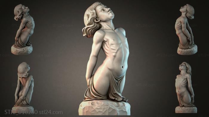 Статуэтки разные (STRI_010280) 3D модель для ЧПУ станка