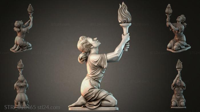 Статуэтки разные (STRI_010465) 3D модель для ЧПУ станка