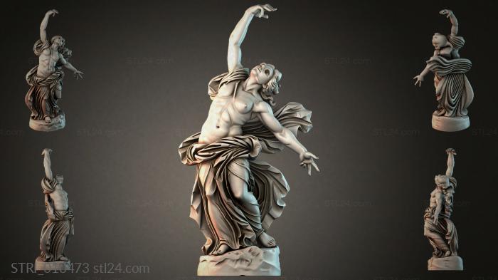 Статуэтки разные (STRI_010473) 3D модель для ЧПУ станка
