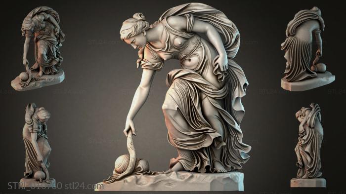 Статуэтки разные (STRI_010760) 3D модель для ЧПУ станка