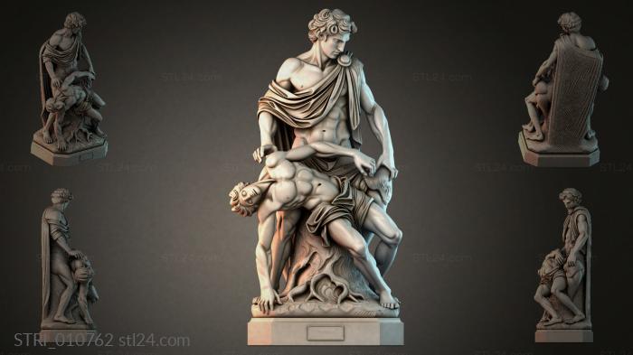 Статуэтки разные (STRI_010762) 3D модель для ЧПУ станка