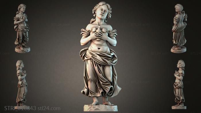 Статуэтки разные (STRI_010843) 3D модель для ЧПУ станка
