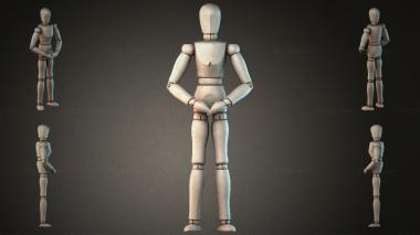 Various figurines STRI_010887 3d model