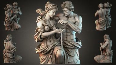 Various figurines STRI_010934 3d model