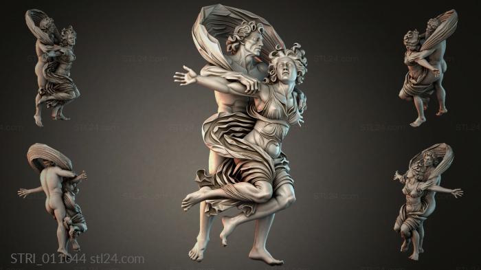 Статуэтки разные (STRI_011044) 3D модель для ЧПУ станка