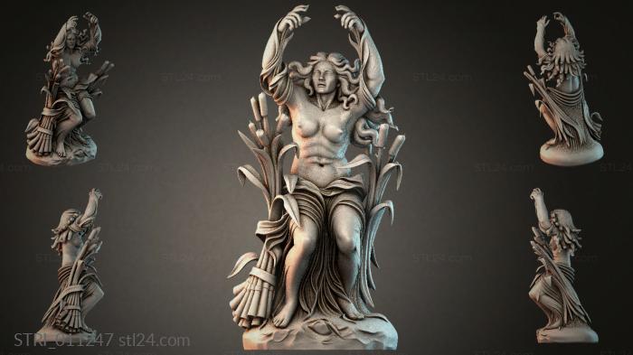 Статуэтки разные (STRI_011247) 3D модель для ЧПУ станка