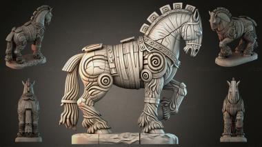Various figurines STRI_011674 3d model