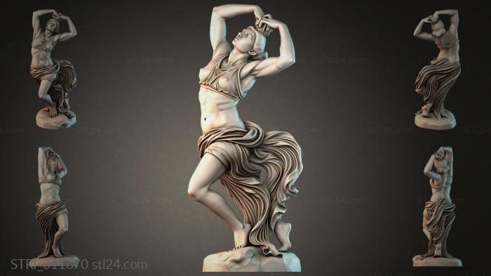 Статуэтки разные (STRI_011870) 3D модель для ЧПУ станка