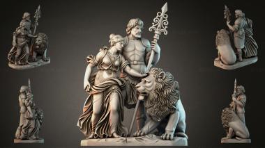Various figurines STRI_011915 3d model