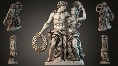 Various figurines STRI_011930 3d model