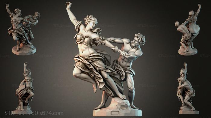 Статуэтки разные (STRI_011960) 3D модель для ЧПУ станка