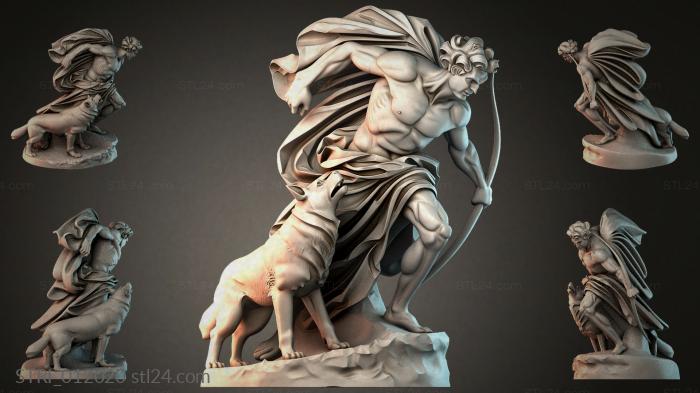 Статуэтки разные (STRI_012020) 3D модель для ЧПУ станка