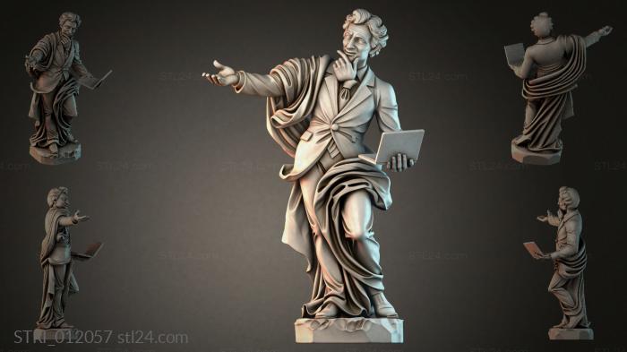 Статуэтки разные (STRI_012057) 3D модель для ЧПУ станка