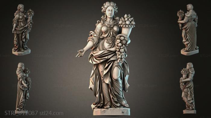 Статуэтки разные (STRI_012087) 3D модель для ЧПУ станка