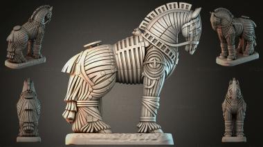 Various figurines STRI_012168 3d model