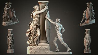 Various figurines STRI_012177 3d model