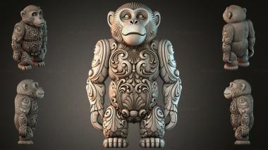 Various figurines STRI_012274 3d model