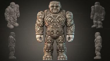Various figurines STRI_012304 3d model