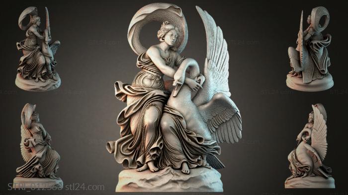 Статуэтки разные (STRI_012563) 3D модель для ЧПУ станка