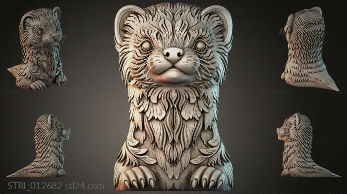 Статуэтки разные (STRI_012682) 3D модель для ЧПУ станка