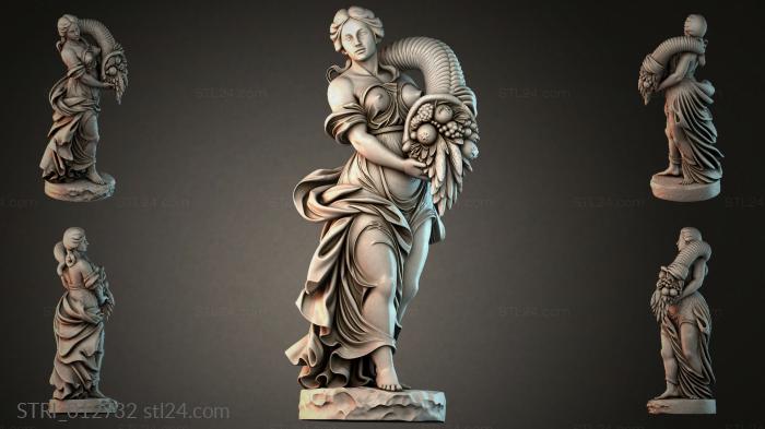 Статуэтки разные (STRI_012732) 3D модель для ЧПУ станка