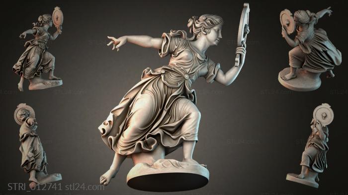 Статуэтки разные (STRI_012741) 3D модель для ЧПУ станка