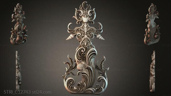 Статуэтки разные (STRI_012743) 3D модель для ЧПУ станка