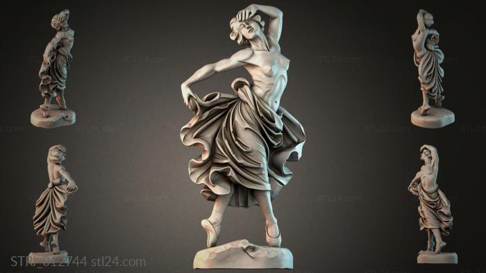 Статуэтки разные (STRI_012744) 3D модель для ЧПУ станка