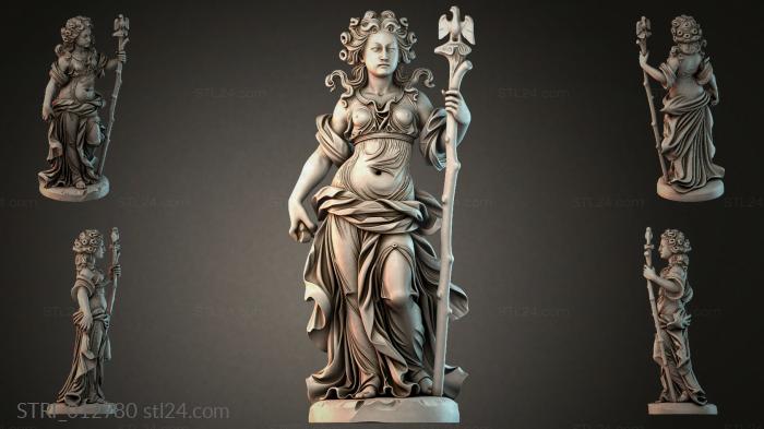 Статуэтки разные (STRI_012780) 3D модель для ЧПУ станка