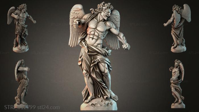 Статуэтки разные (STRI_012799) 3D модель для ЧПУ станка