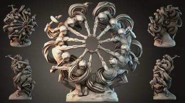 Various figurines STRI_013035 3d model