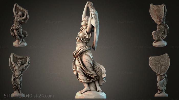 Статуэтки разные (STRI_013040) 3D модель для ЧПУ станка
