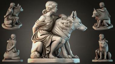 Various figurines STRI_013145 3d model
