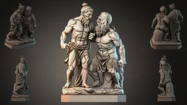 Various figurines STRI_013148 3d model