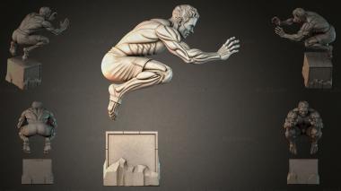 Various figurines STRI_013285 3d model